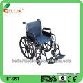 Aluminum foldable wheelchair